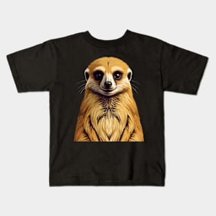 Stand Up Meerkat Kids T-Shirt